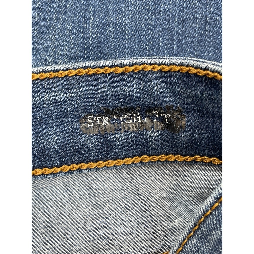 Judy Blue‎ Jeans Womens 3/26 Blue Cotton Blend Stretch Straight Low-Rise - Picture 3 of 6